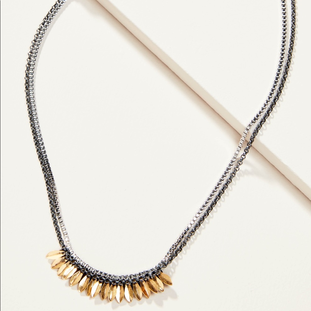 Pegasus micro mini statement necklace